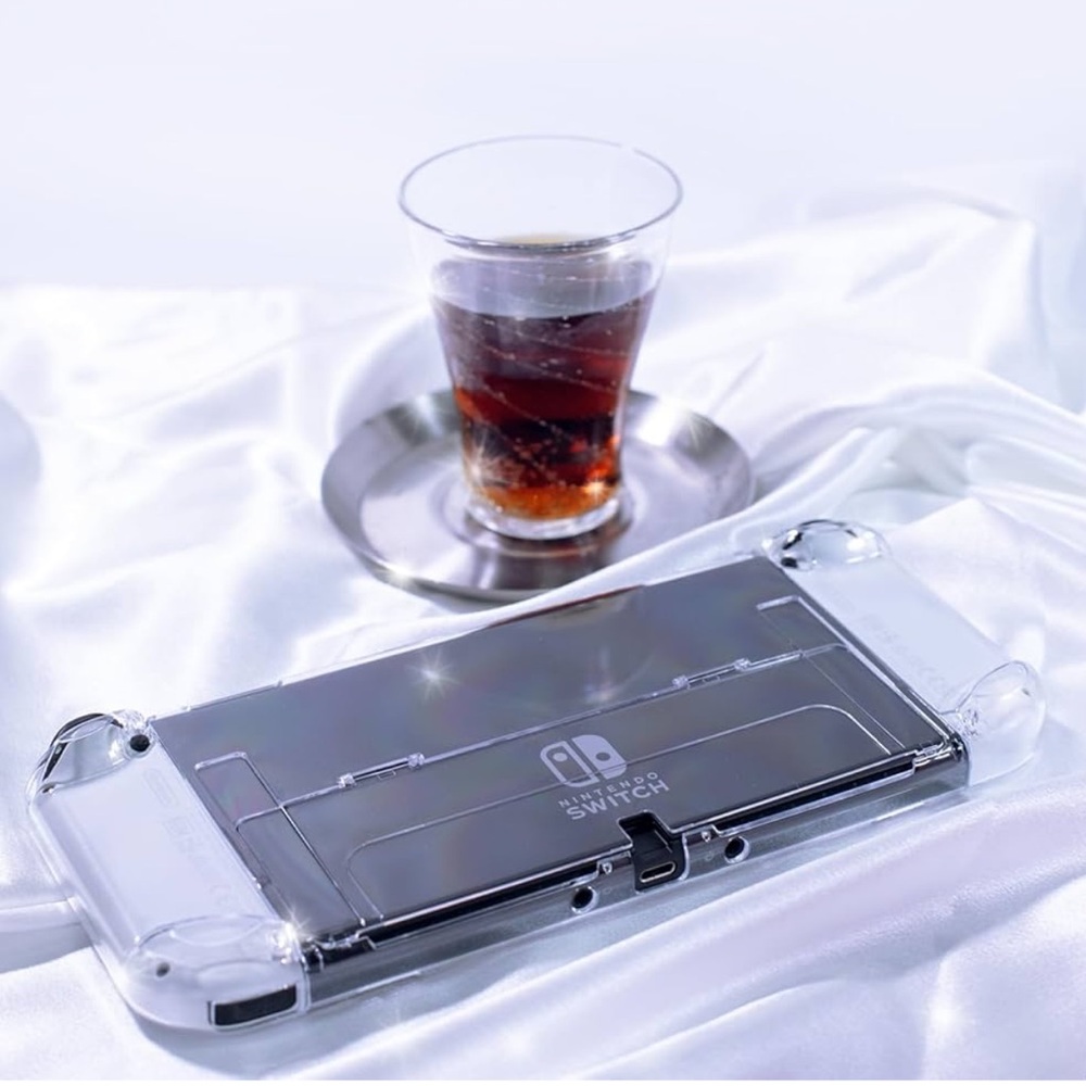 ✨BNWT - Transparent Protective case with NS Switch Accessories✨ - Picture 4 of 9